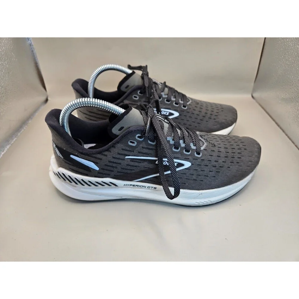 Brooks Hyperion GTS Shoes Women's 8.5 B Black Road Running Athletic Gym Sneakers